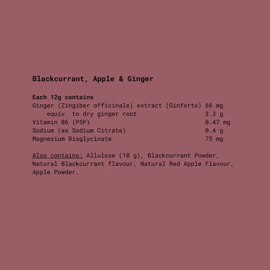 Aggie Cycle Relief - Blackcurrant, Apple & Ginger - Image 3