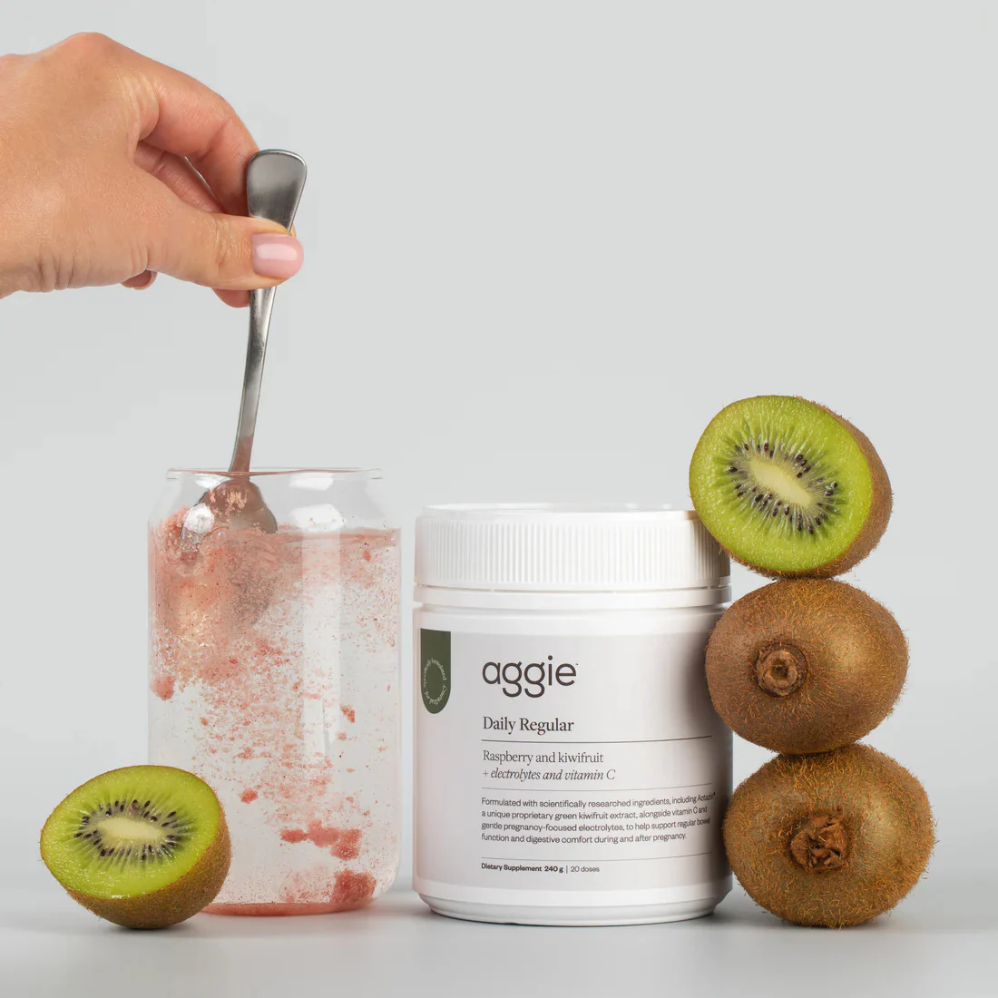 Aggie Daily Regular - Raspberry & Kiwifruit - Image 4