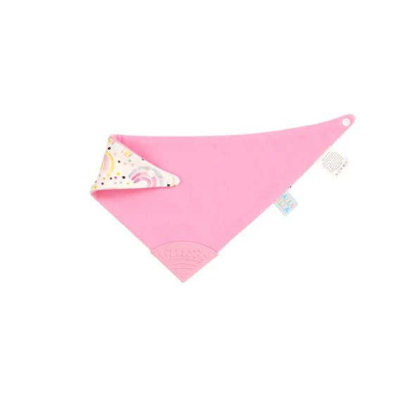 All4Ella Bandana Bib With Silicone - Image 4