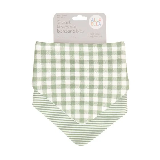 All4Ella Bandana Bibs 2 Pack - Image 11