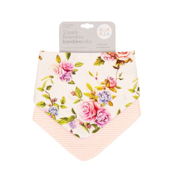 All4Ella Bandana Bibs 2 Pack - Image 3