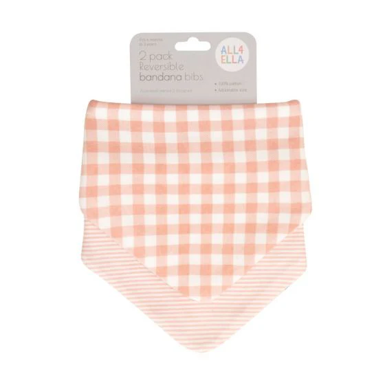All4Ella Bandana Bibs 2 Pack - Image 9