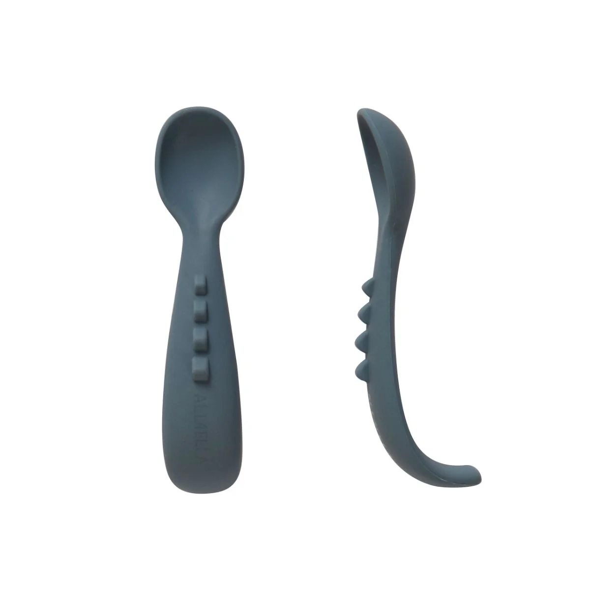 All4Ella Comfy grip silicone spoons 2pk - Image 3