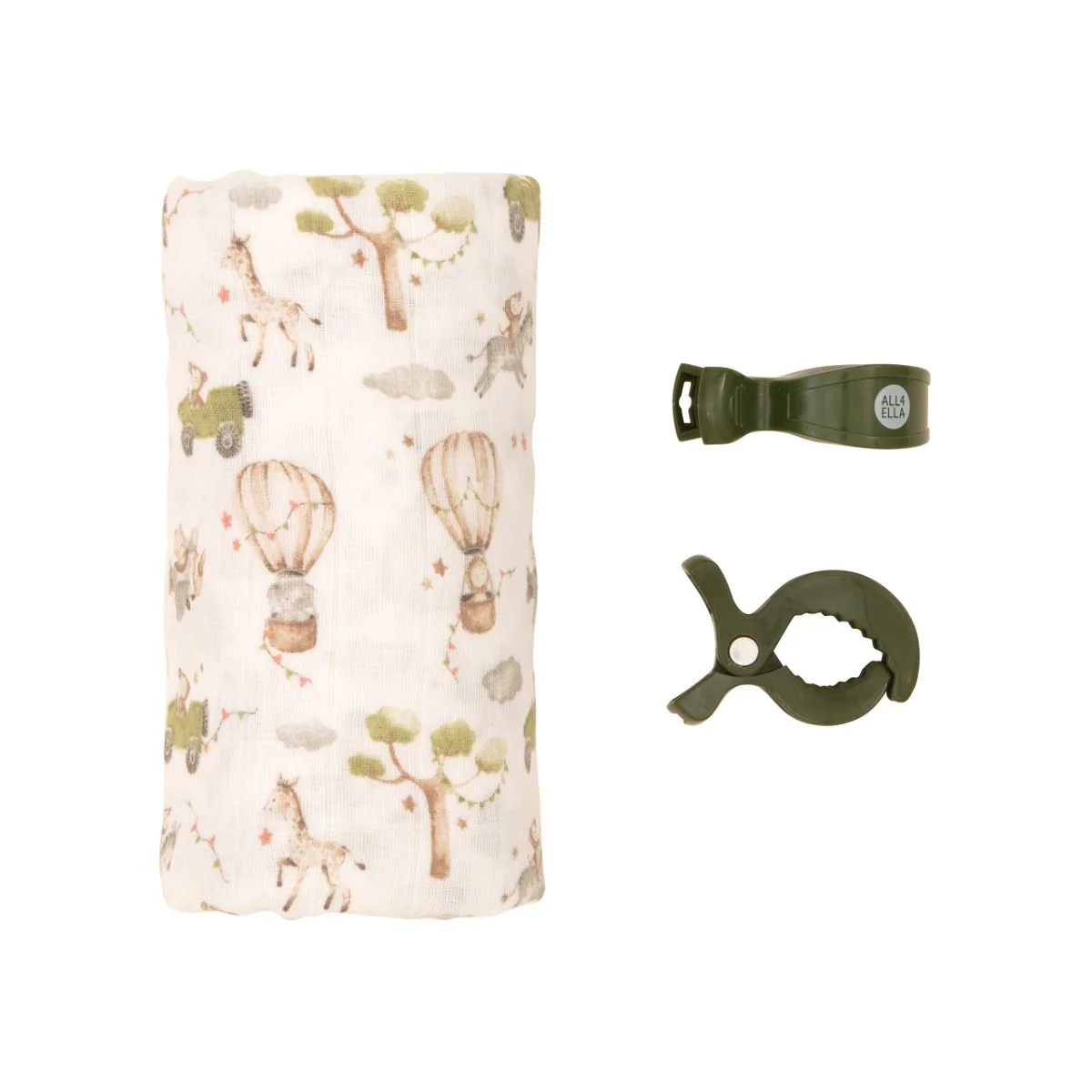 All4Ella Muslin & 2 Pram Pegs Box Set - Image 6
