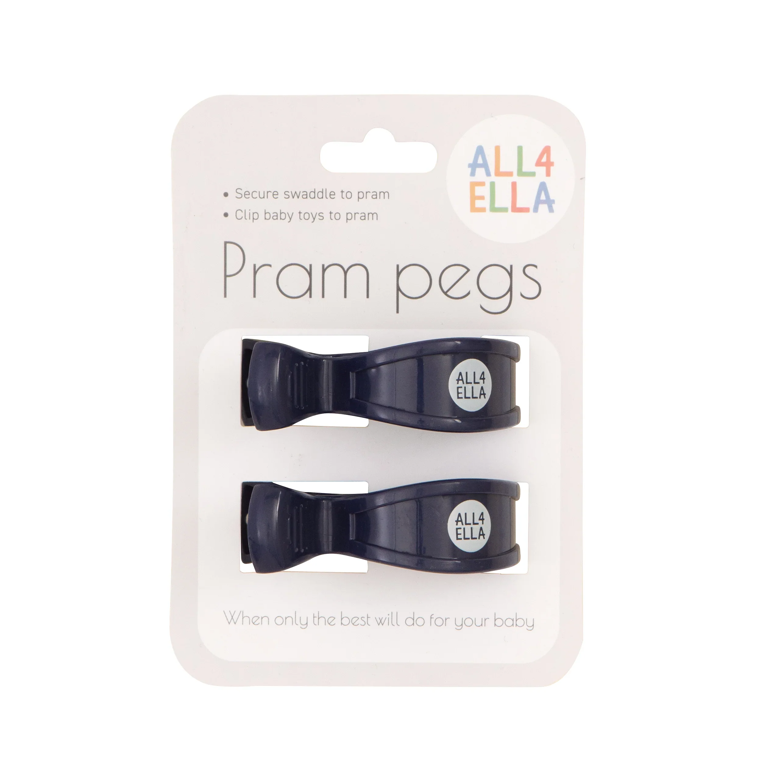 All4Ella Pram/Stroller Pegs 2pk - Image 10
