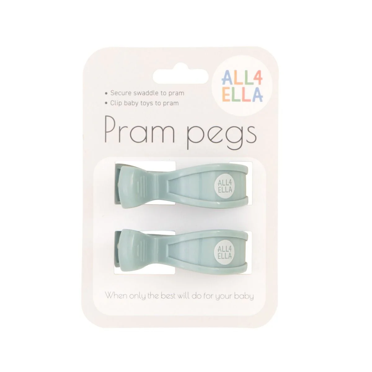 All4Ella Pram/Stroller Pegs 2pk - Image 5