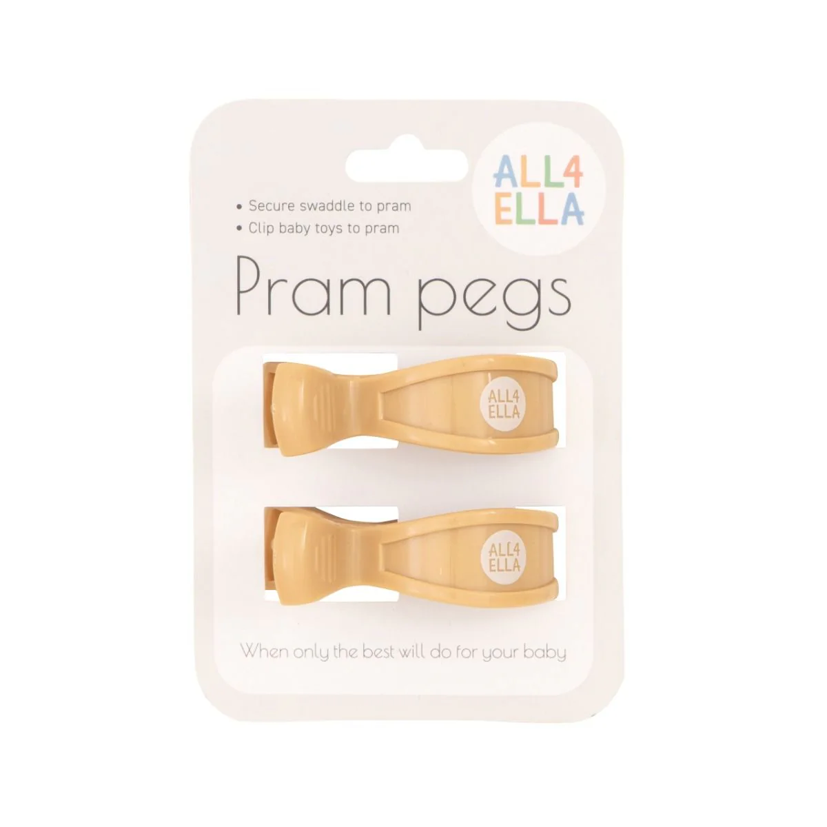 All4Ella Pram/Stroller Pegs 2pk - Image 6