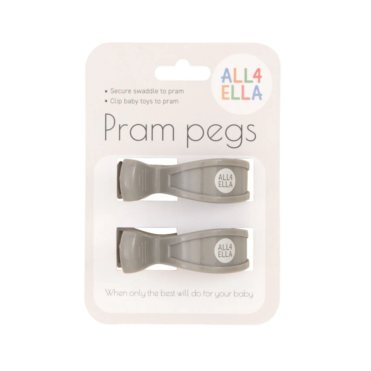 All4Ella Pram/Stroller Pegs 2pk - Image 8