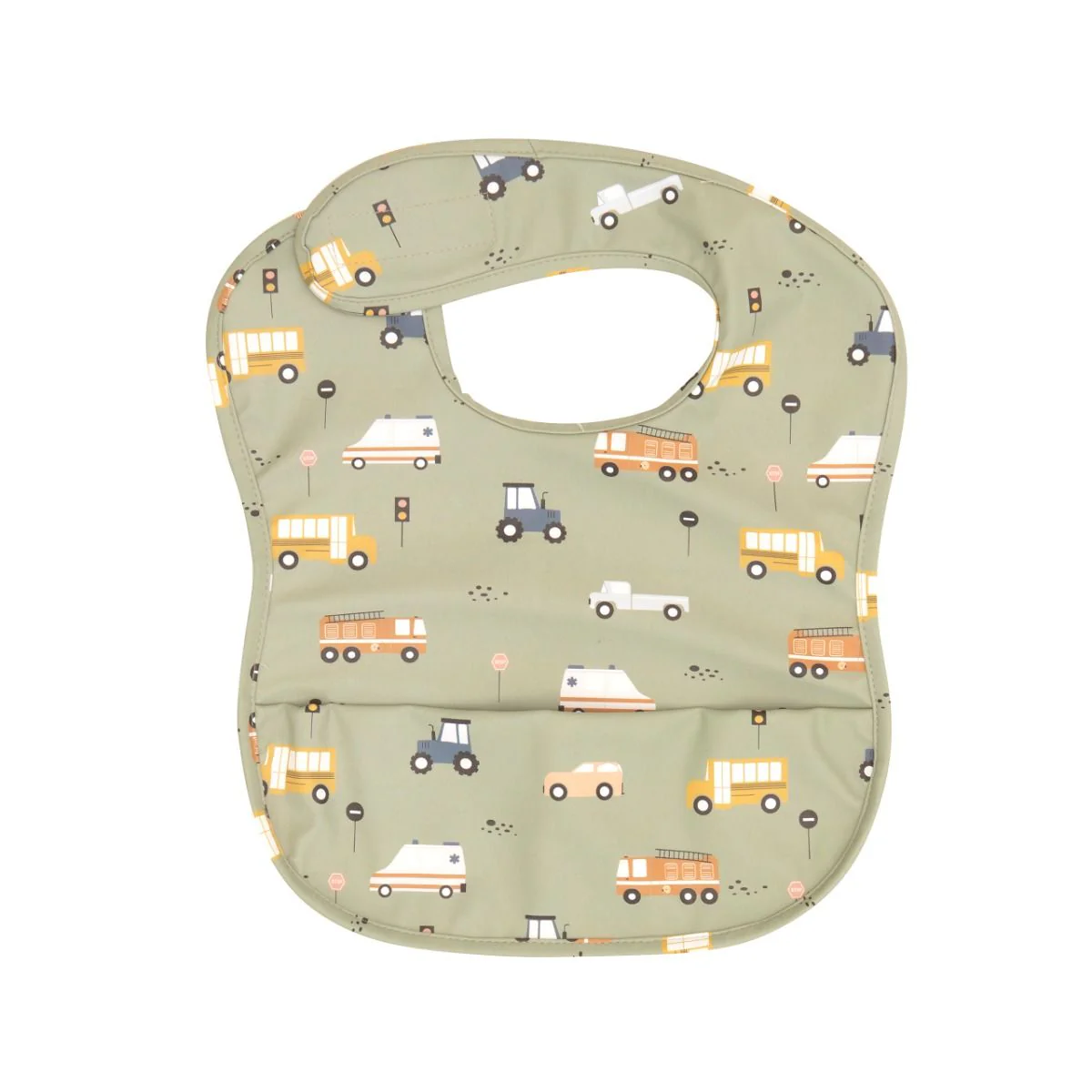 All4Ella Recycled Velcro Bib with Pocket - Image 4