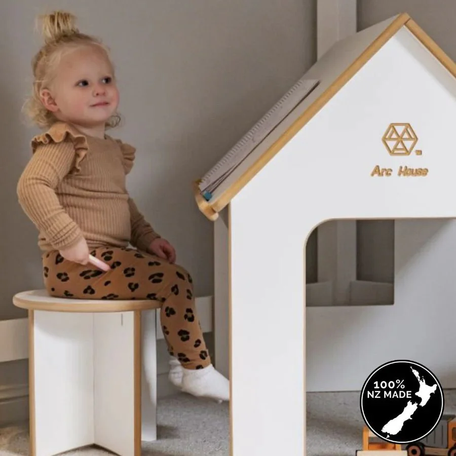Arc House - 2 in 1 Playhouse & Desk + Seat Set - Image 10