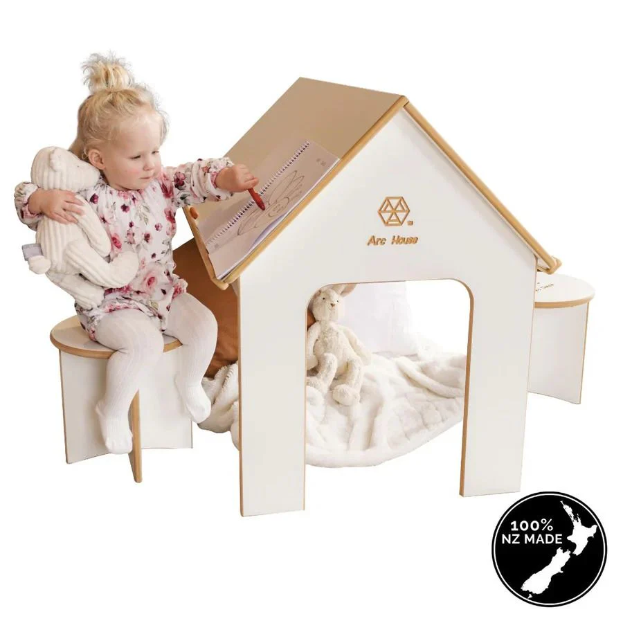 Arc House - 2 in 1 Playhouse & Desk + Seat Set - Image 3
