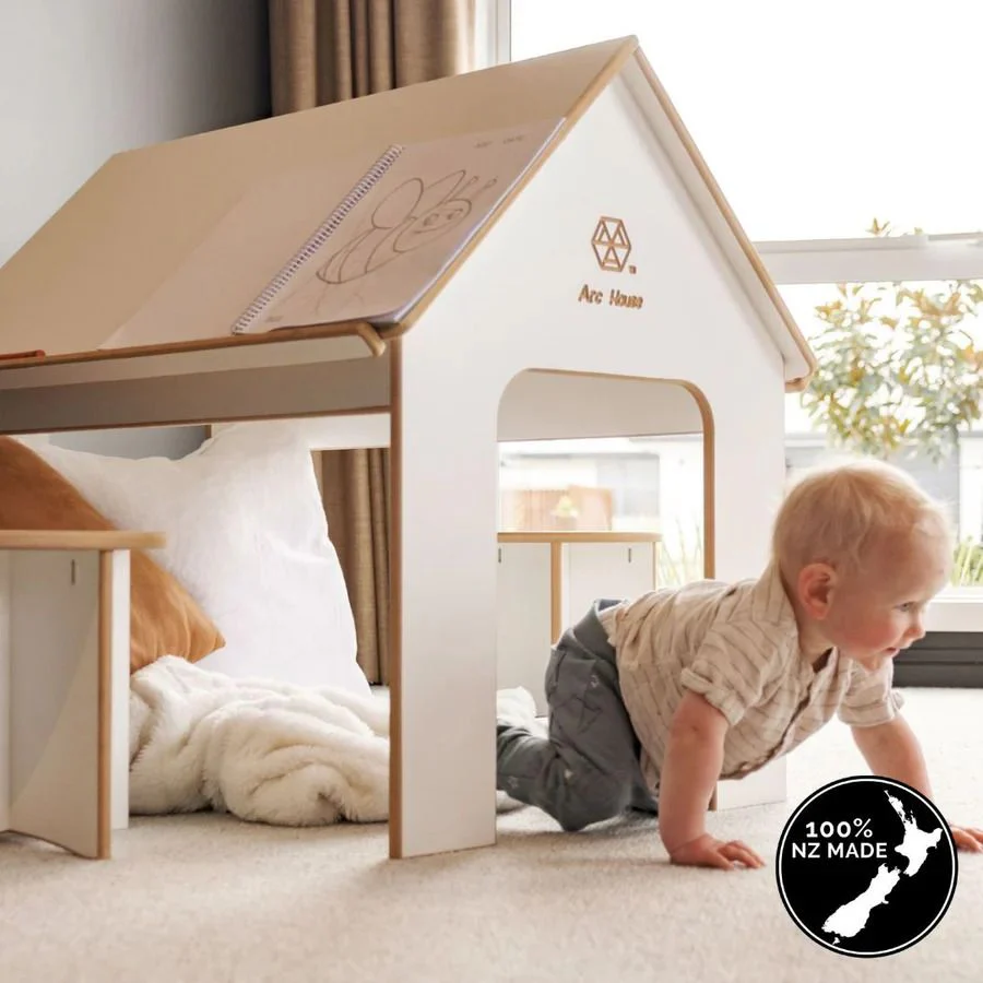 Arc House - 2 in 1 Playhouse & Desk + Seat Set - Image 7