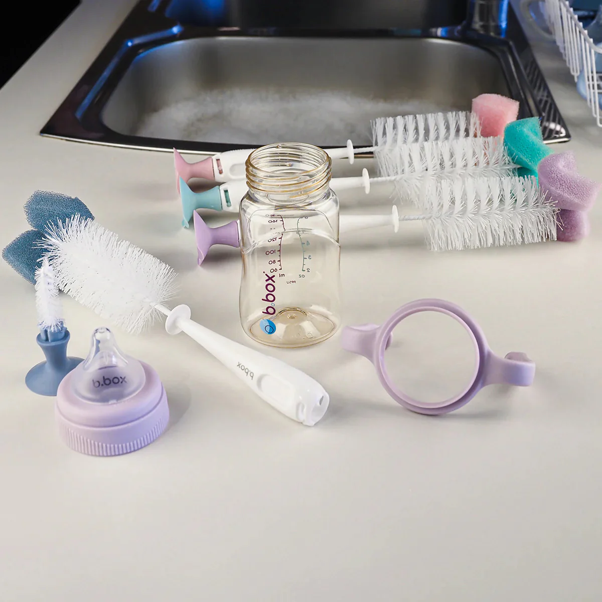 B.Box 2-in-1 Bottle & Teat Brush - Image 10