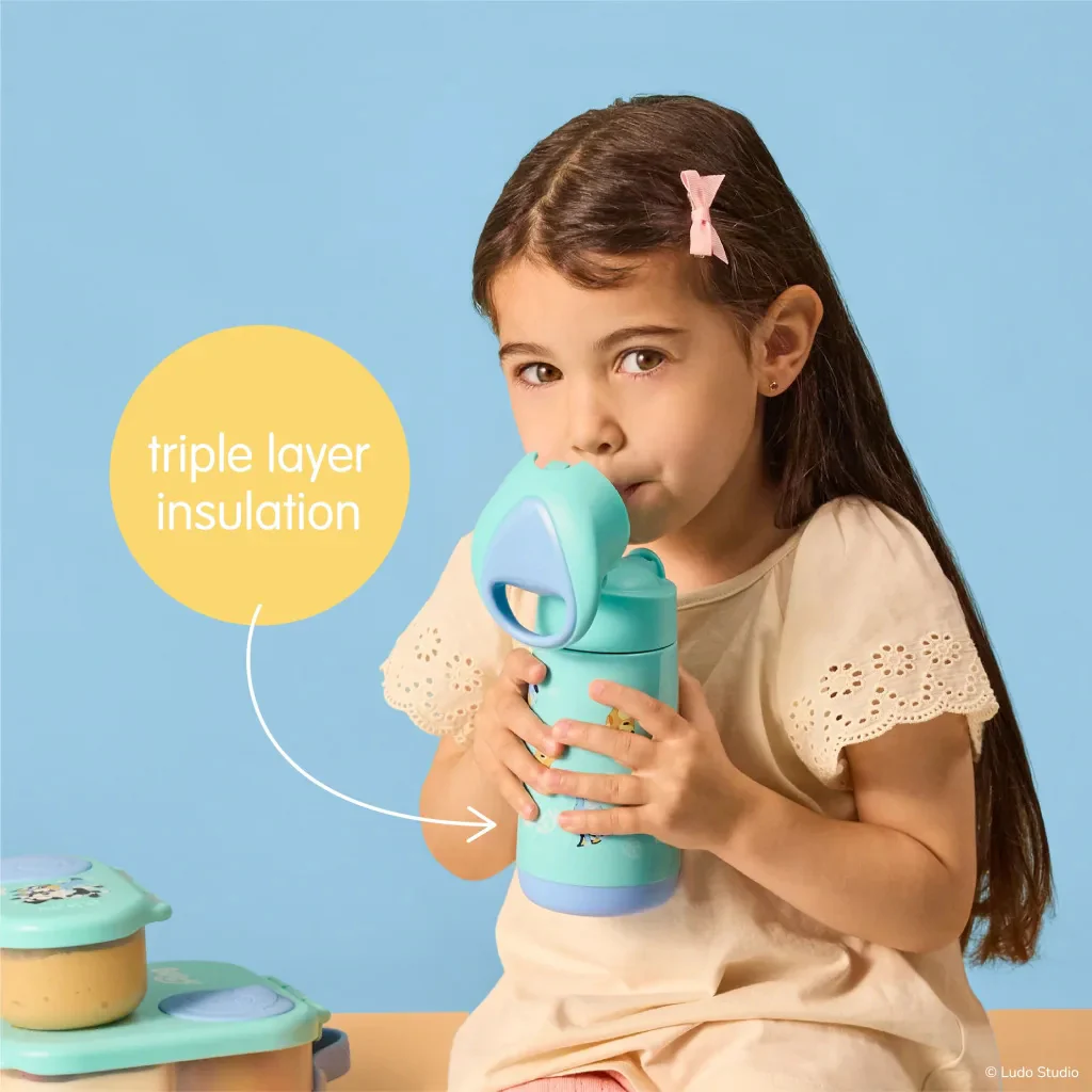 B.Box 350ml Insulated Drink Bottle Bluey S2 - Image 4