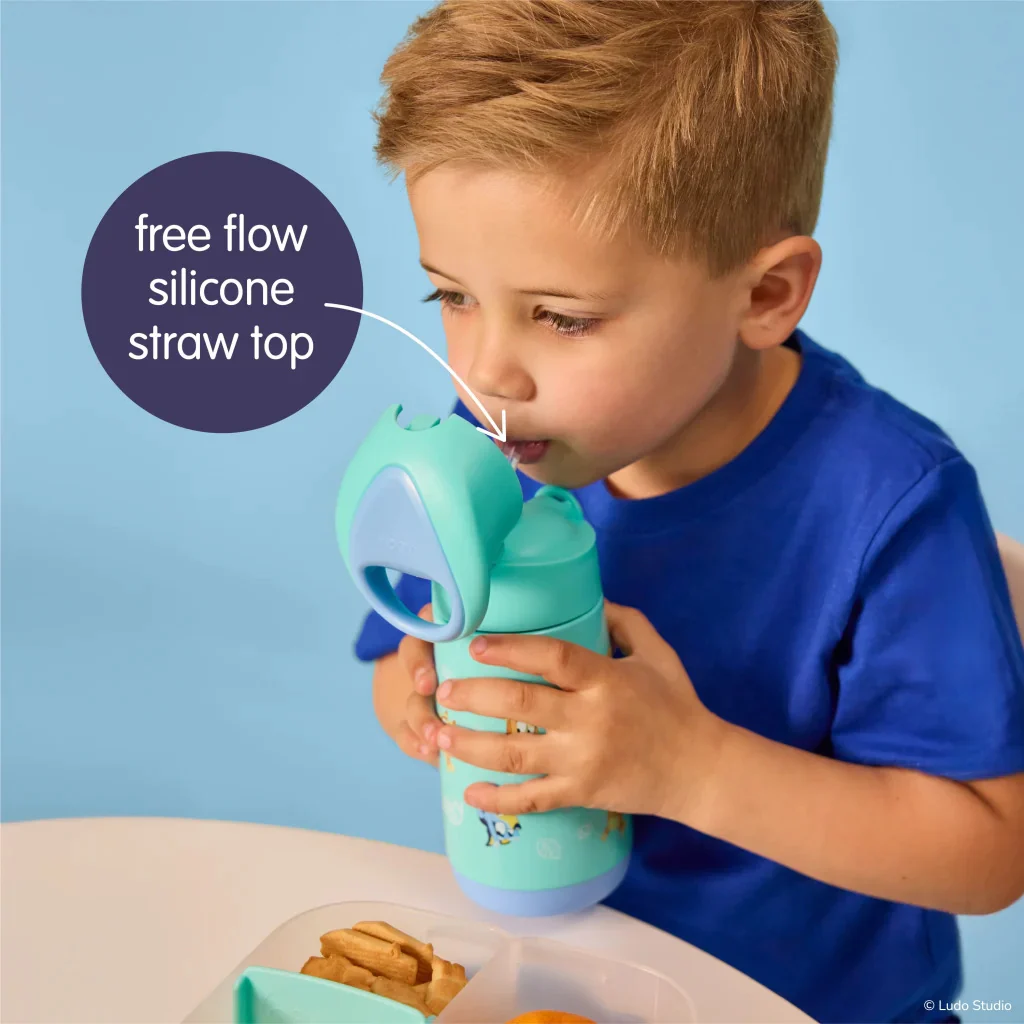 B.Box 350ml Insulated Drink Bottle Bluey S2 - Image 5