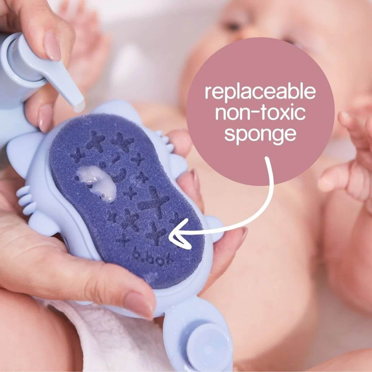 B.Box Body Baby Bath Brush - Image 3