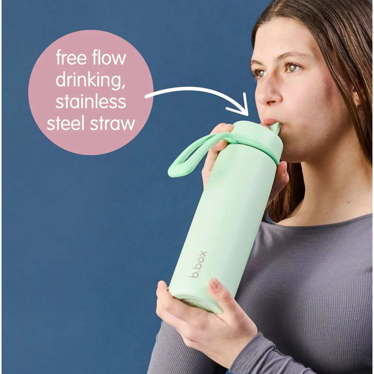 B.Box Insulated Flip Top Bottle 690ml - Image 9