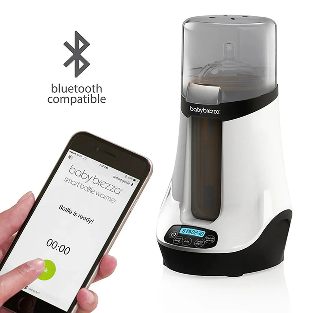 Baby Brezza Safe and Smart Bottle Warmer with Bluetooth