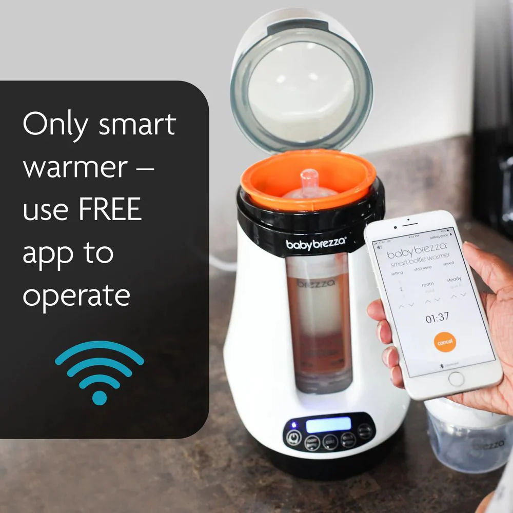 Baby Brezza Safe and Smart Bottle Warmer with Bluetooth - Image 3