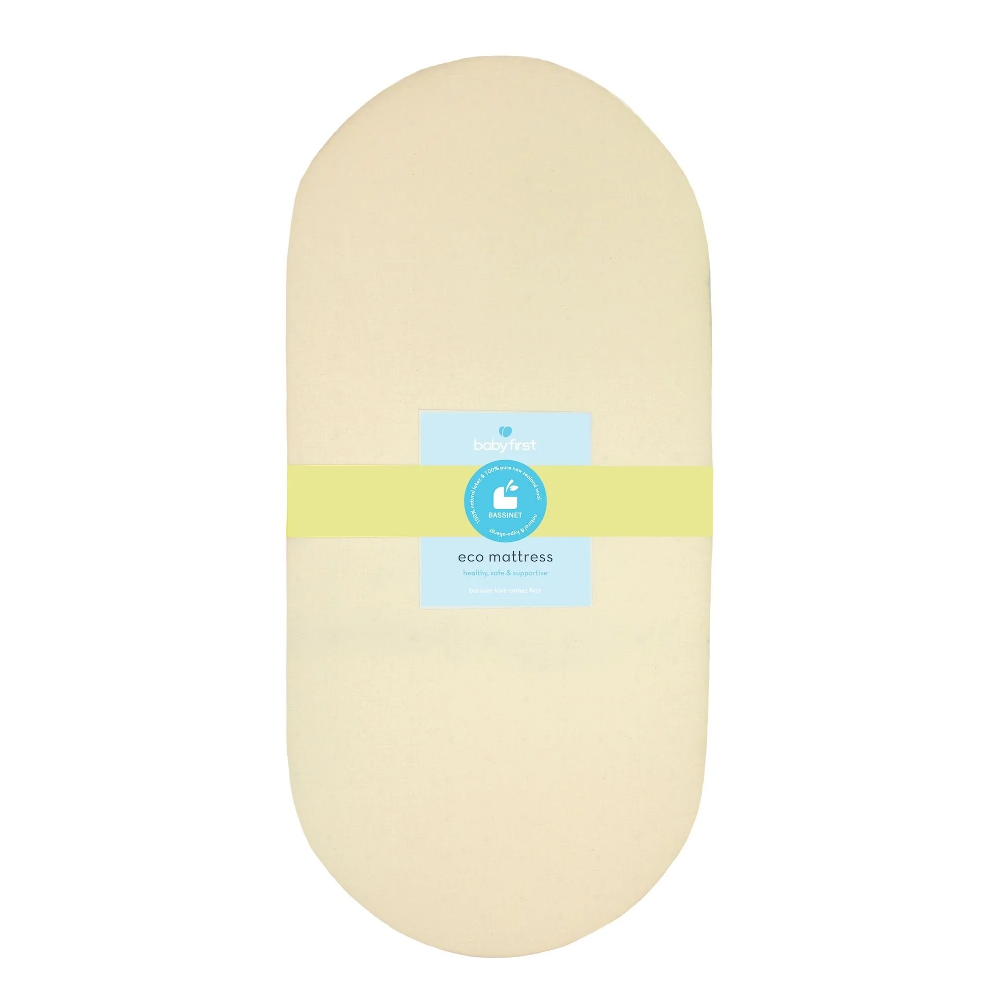 Baby First Latex Round Mattress 795 x 380mm