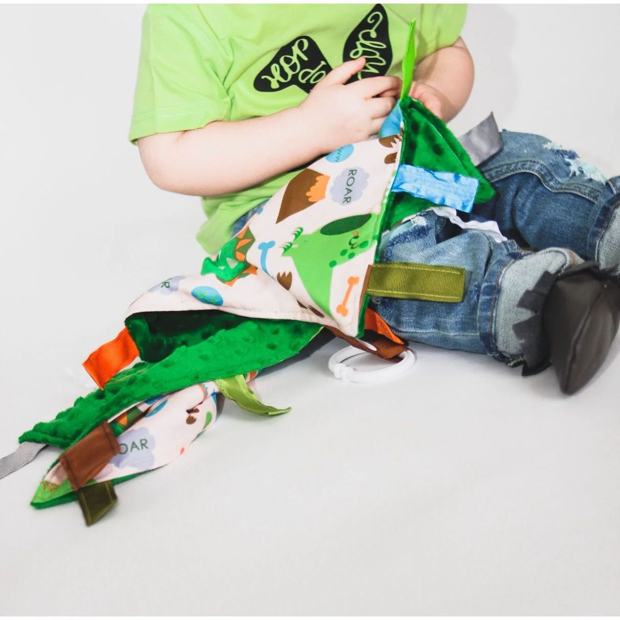 Baby Jack 35 x 45cm Learning Lovey Sensory Toy - Image 10