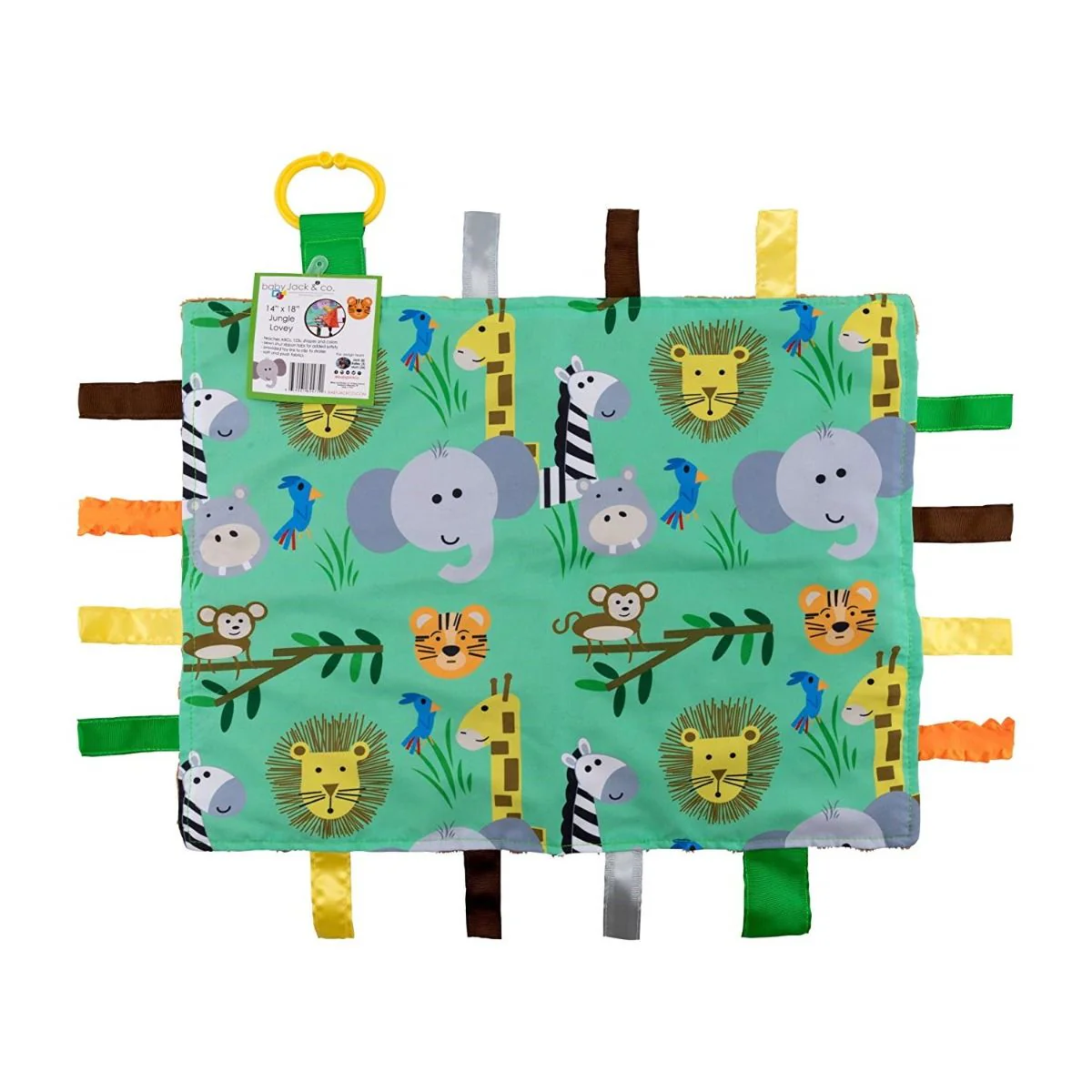 Baby Jack 35 x 45cm Learning Lovey Sensory Toy - Image 3