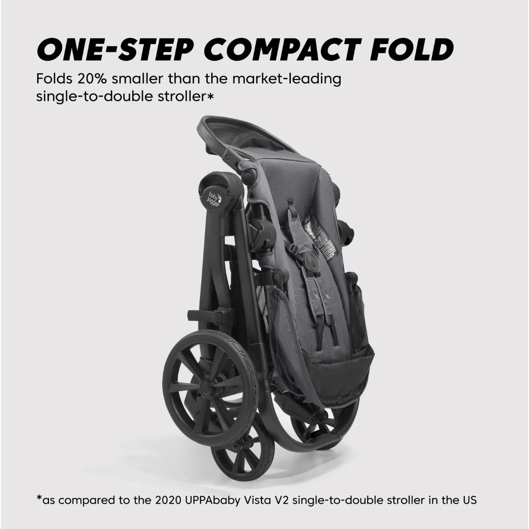 Baby Jogger City Select 2 Double - Radiant Slate - Image 21