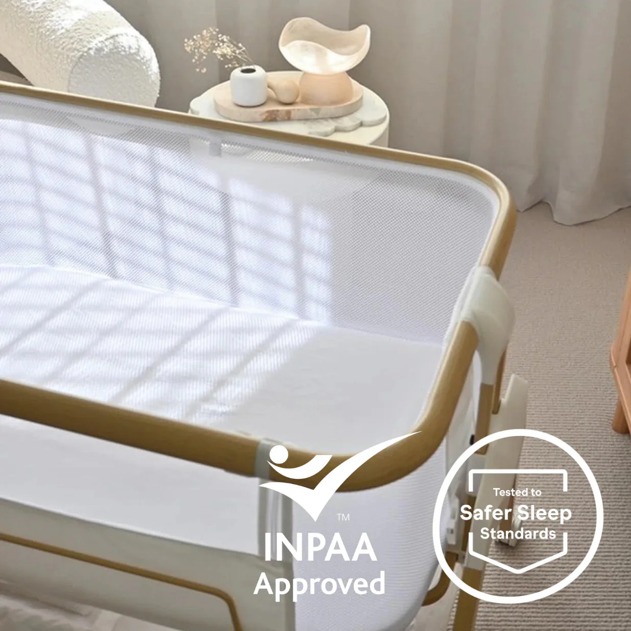 Babyrest Alfie Bedside Bassinet/Co-Sleeper - Image 10