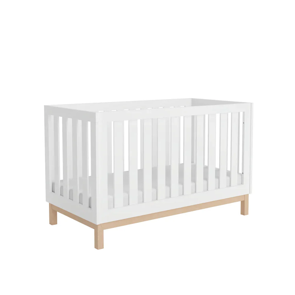 Babyrest Bailey Cot (1400x700) White - Image 4