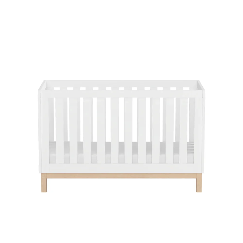 Babyrest Bailey Cot (1400x700) White - Image 3