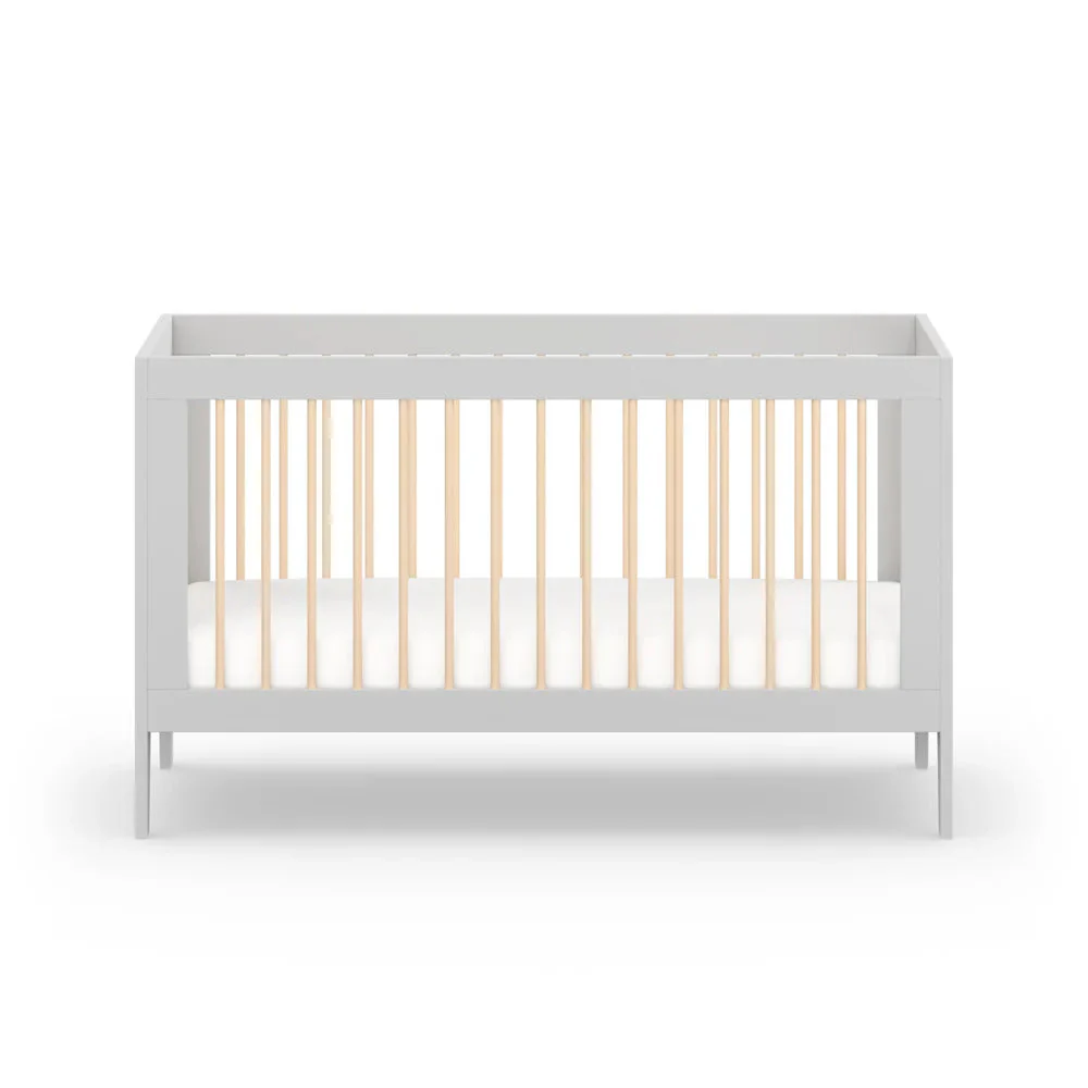 Babyrest Hague Cot Grey/Natural - Image 3