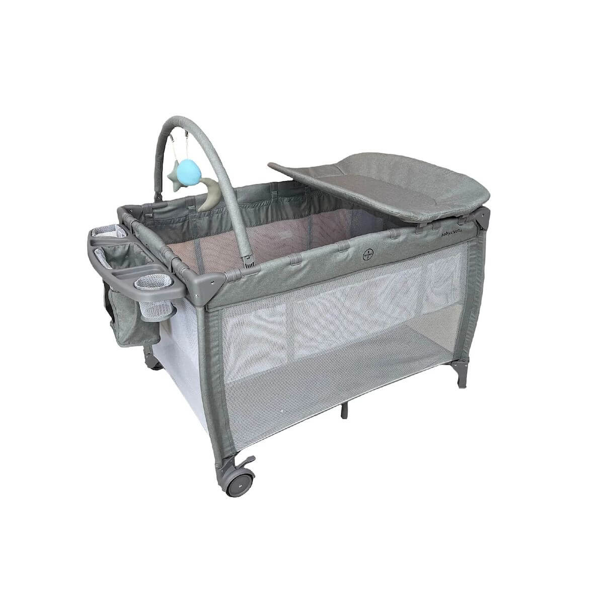 Babystudio 8 in 1 Portacot Grey