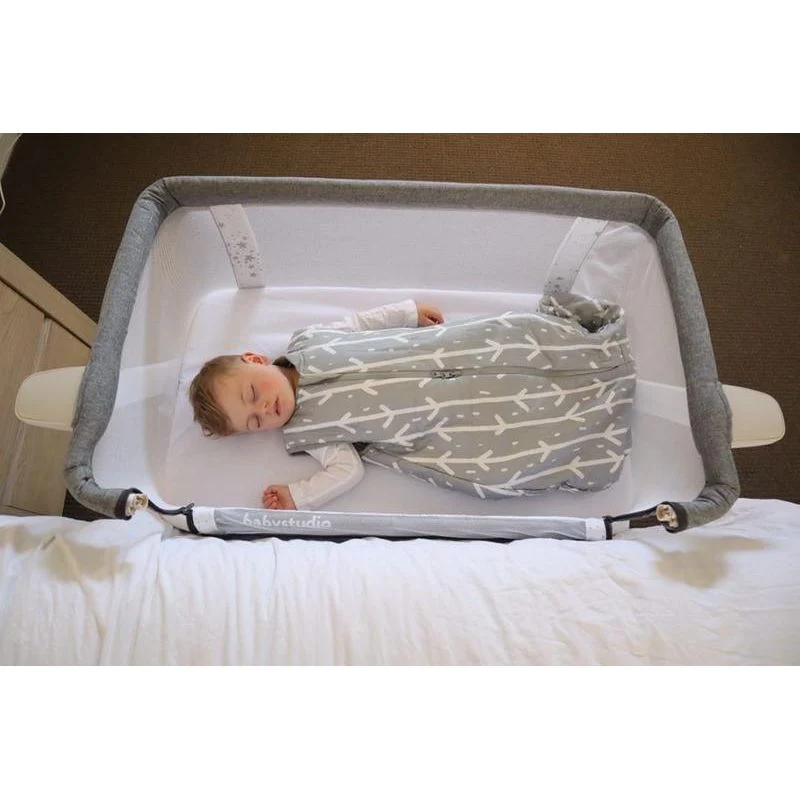 Babystudio Bedside Sleeper with Carry Bag & Mattress - Image 3