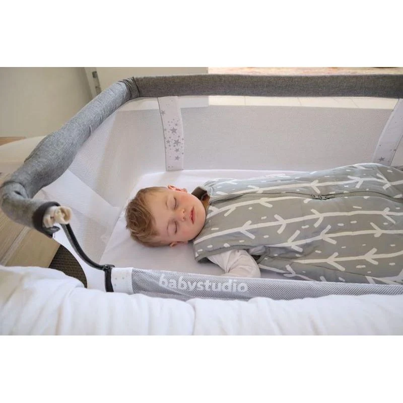 Babystudio Bedside Sleeper with Carry Bag & Mattress - Image 6