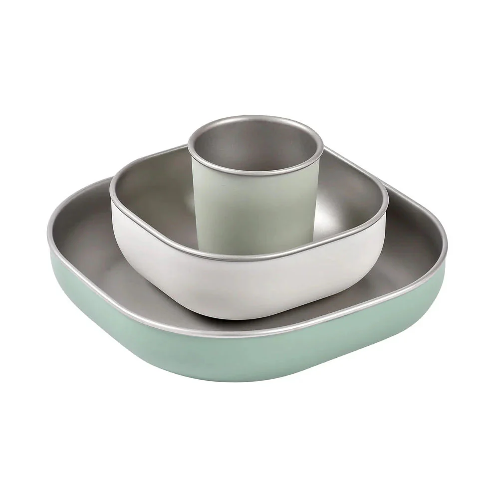 Beaba Stainless Steel Meal Set - Image 2