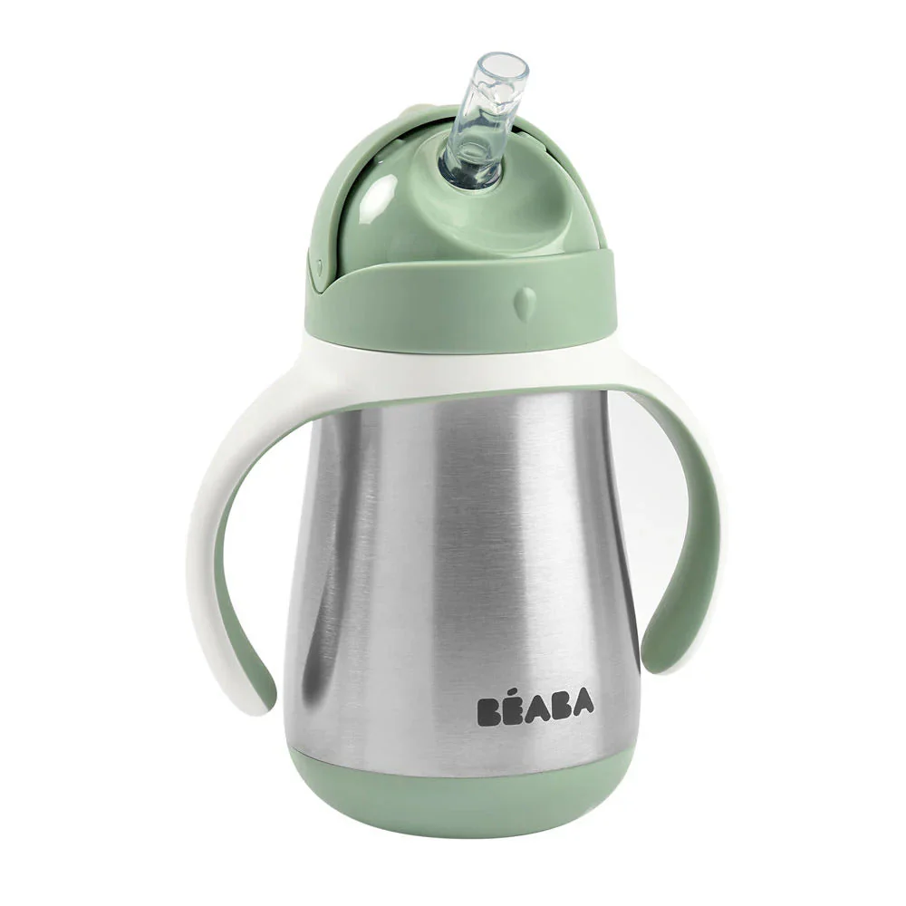 Beaba Stainless Steel Straw Cup 250ml - Image 3
