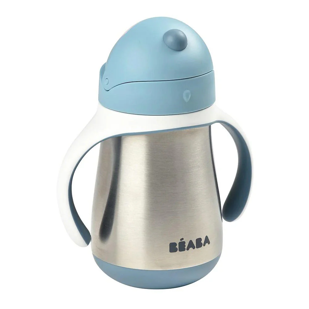 Beaba Stainless Steel Straw Cup 250ml - Image 4