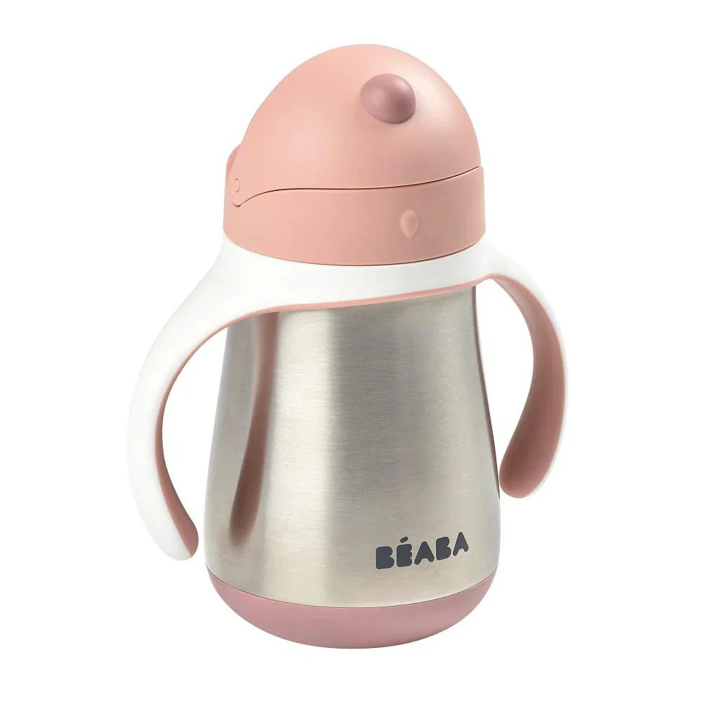 Beaba Stainless Steel Straw Cup 250ml - Image 5