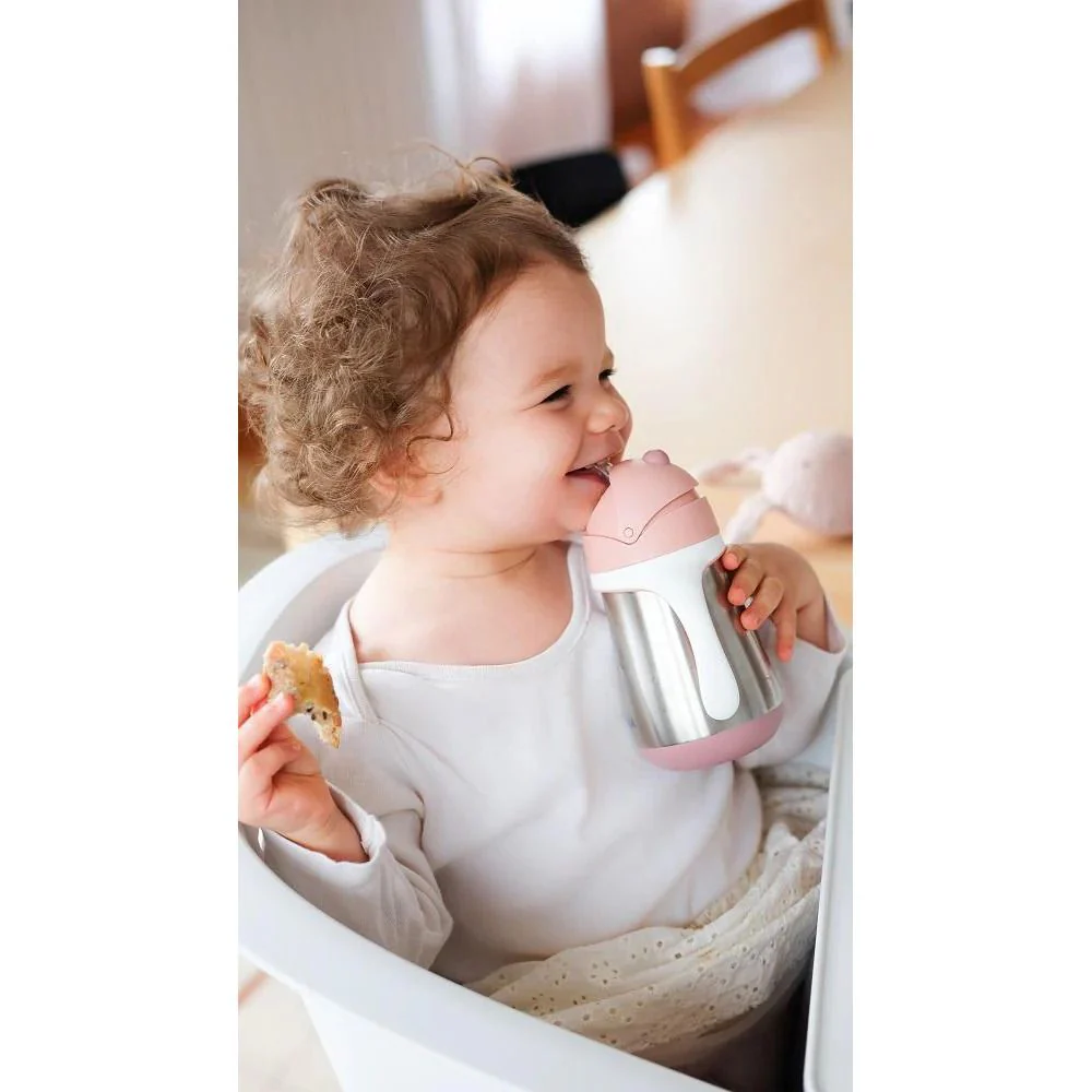 Beaba Stainless Steel Straw Cup 250ml - Image 9