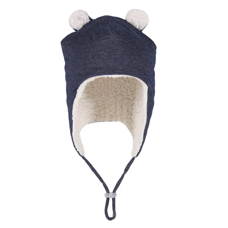Bedhead Fleecy Baby Beanie - Denim - Image 2