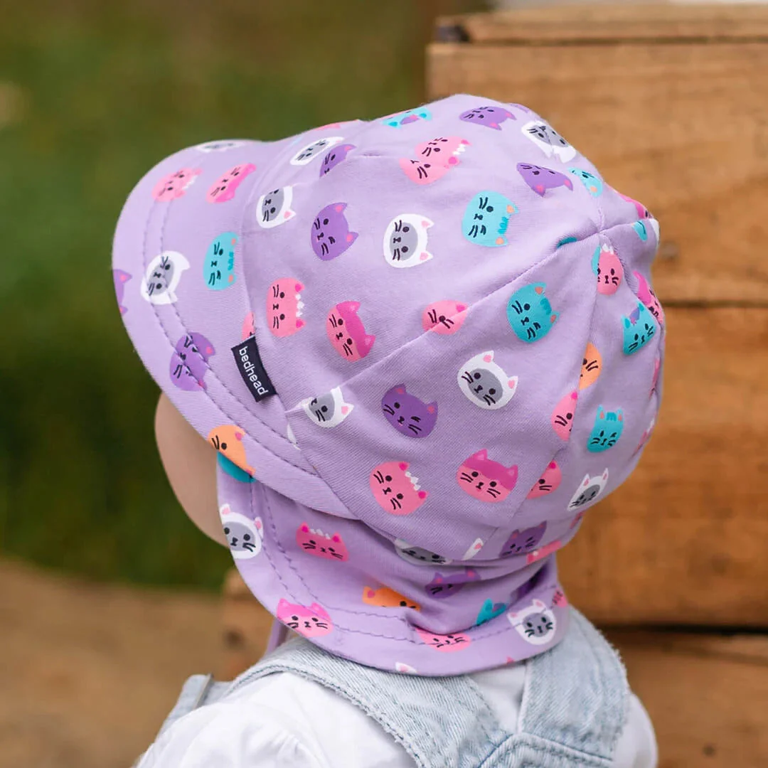 Bedhead Legionnaire Flap Sun Hat - Kitty - Image 3