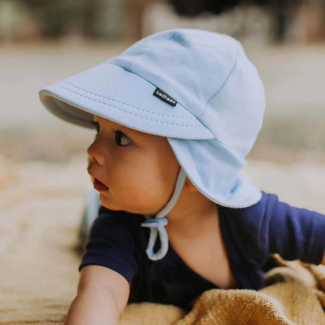 Bedhead Legionnaire Hat with Strap - Baby Blue - Image 2