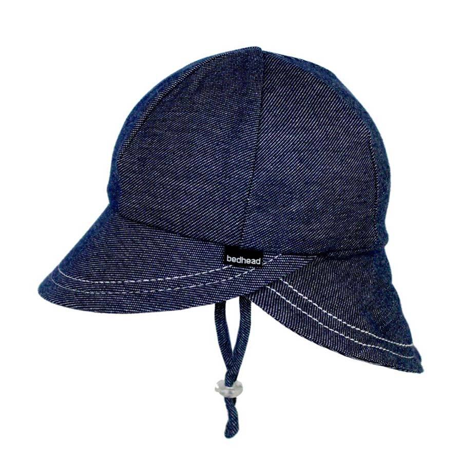 Bedhead Legionnaire Hat with Strap - Denim - Image 4