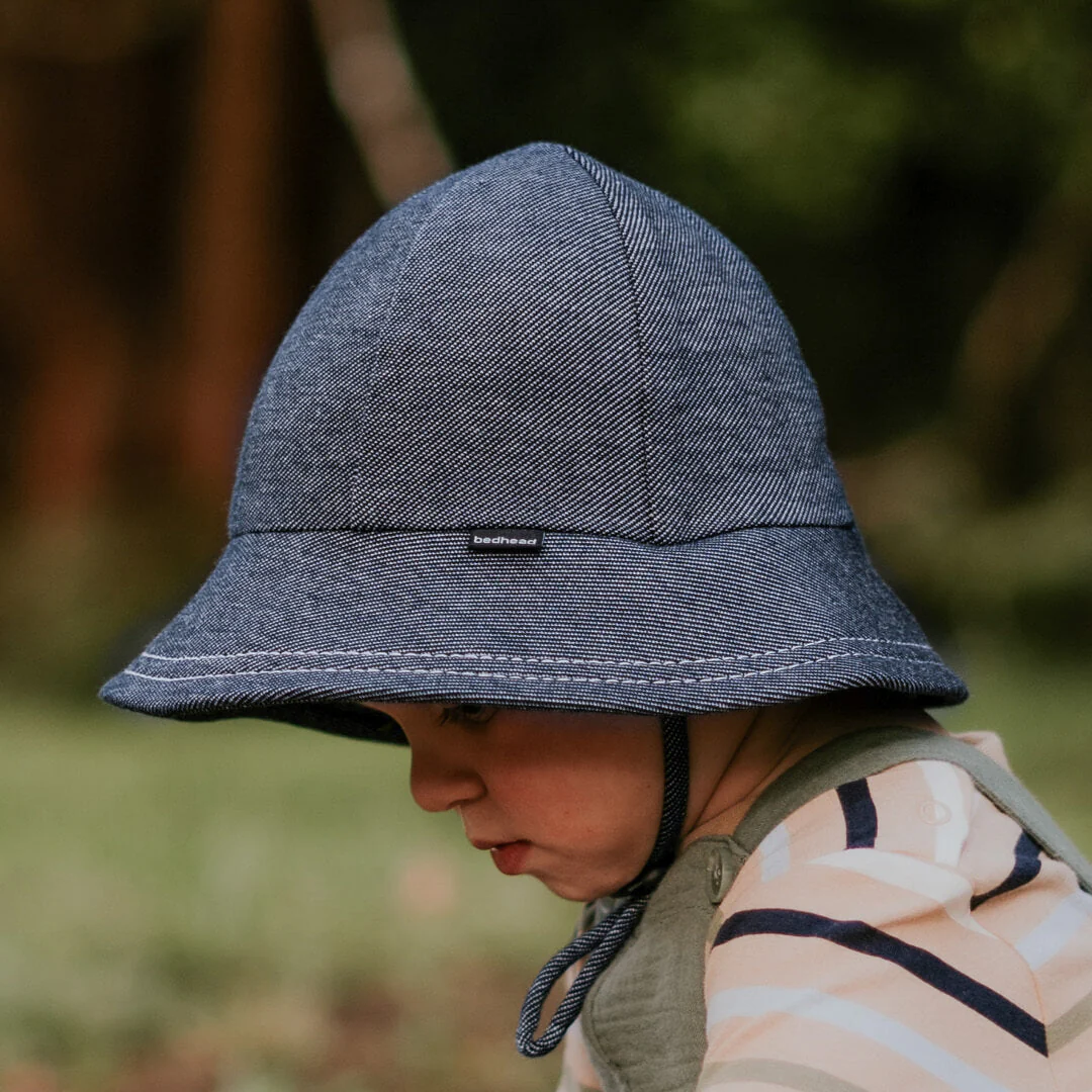 Bedhead Toddler Bucket Hat - Denim - Image 2