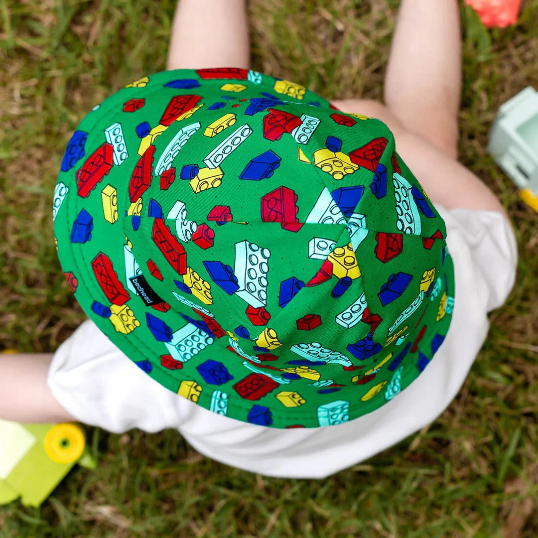 Bedhead Toddler Bucket Sun Hat - Blocks - Image 3
