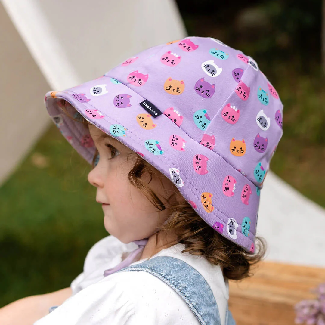 Bedhead Toddler Bucket Sun Hat - Kitty - Image 3