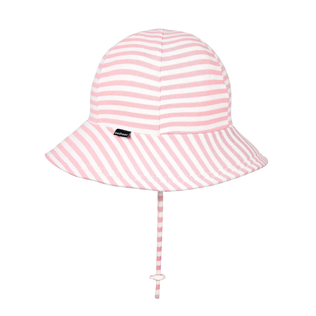 Bedhead Toddler Bucket Sun Hat - Pink Stripe - Image 4