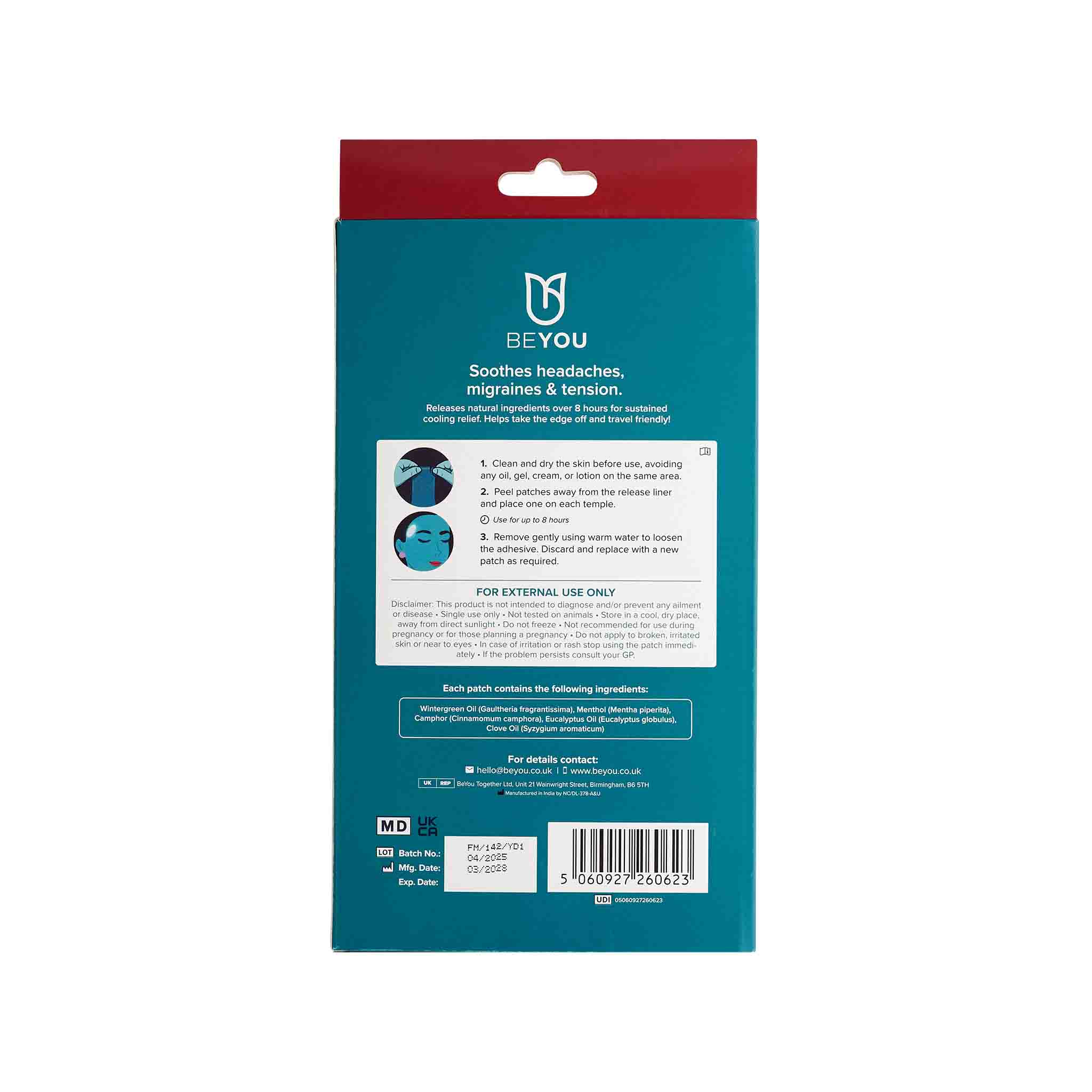 BeYou Migraine Patches - Image 2