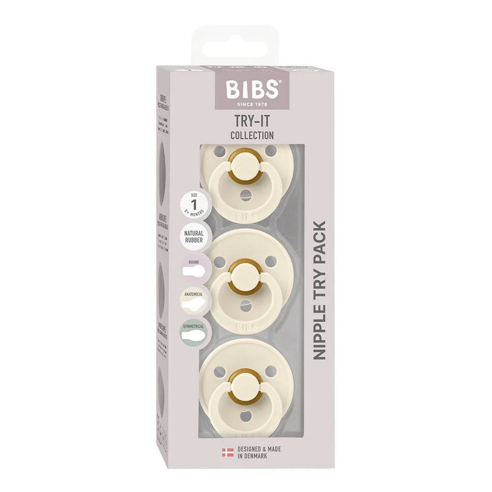 BIBS Baby Pacifiers/Soothers Try-It Collection 3pk - Image 8