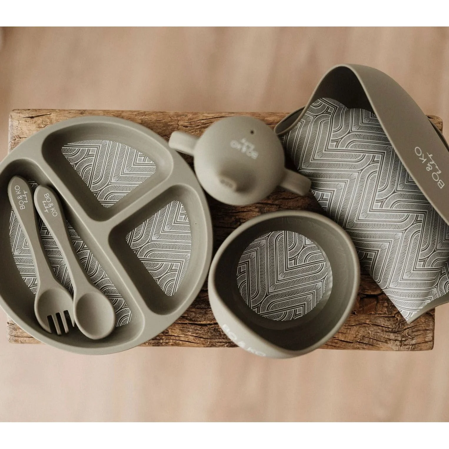 BO & KO Baby Essentials Feeding Set
